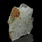 Eosphorite, Quartz, Zanazziite<br />Ilha claim, Taquaral, Itinga, Vale do Jequitinhonha, Minas Gerais, Brazil<br />6.9 x 5.1 x 1.6 cm<br /> (Author: am mizunaka)