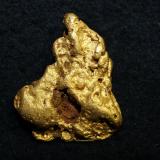 Gold<br />White Creek, Essequibo Islands-West Demerara Region, Guyana<br />2.2x1.8x.5 cm''s<br /> (Author: Joseph DOliveira)