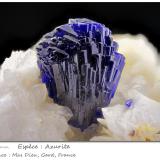 Azurite<br />Mas Dieu, Mercoirol, Alès, Gard, Occitanie, France<br />fov 8.5 mm<br /> (Author: ploum)