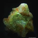 Fluorita.<br />Mina Matagalls (Minas de Sant Marçal), Sant Marçal, Viladrau, Comarca Osona, Gerona / Girona, Cataluña / Catalunya, España<br />100x80 mm.<br /> (Autor: Jesus Franquesa Baucells)