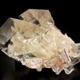 Gypsum<br />Lily Mine, Umay District, Pisco Province, Ica Department, Peru<br />9.2 x 7.6 x 4.6 cm<br /> (Author: Michael Shaw)