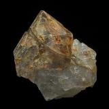 Quartz<br />Hiddenite, Alexander County, North Carolina, USA<br />12.0 x 14.0 cm<br /> (Author: am mizunaka)