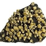 Arsenic-bearing Vanadinite<br />Touissit mining area, Touissit District, Jerada Province, Oriental Region, Morocco<br />Specimen size 18 x 13 cm<br /> (Author: Tobi)