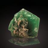 Fluorite<br />Mandrosonoro, Ambatofinandrahana District, Amoron'i Mania Region, Fianarantsoa Province, Madagascar<br />52 mm x 48 mm x 44 mm<br /> (Author: Firmo Espinar)