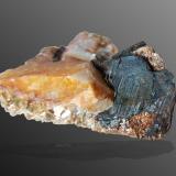Ferberita-Hübnerita (grupo Wolframita)<br />Mina Currito, Pena do Seo, Oencia/Corullón/Barjas, Comarca El Bierzo, León, Castilla y León, España<br />5,5cm x 2cm x 4cm<br /> (Autor: srm13151)