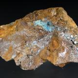 Alofana [Allophane]Cala Mines, Cala, Comarca Sierra de Huelva, Huelva, Andalusia, Spain9 x 6 cm. (Autor: Antonio P. López)
