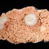 Fluorapophyllite-(K) on Heulandite-Ca<br />Pada Quarry, Mumbai (Bombay) District, Maharashtra, India<br />9.6 x 6.2 x 4.6 cm<br /> (Author: Michael Shaw)
