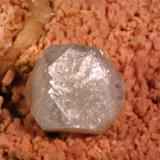Fluorapophyllite-(K) on Heulandite-Ca<br />Pada Quarry, Mumbai (Bombay) District, Maharashtra, India<br />9.6 x 6.2 x 4.6 cm<br /> (Author: Michael Shaw)