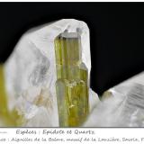 EpidoteVallon de la Valette, Macizo La Lauzière, Saint-Jean-de-Maurienne, Saboya, Auvergne-Rhône-Alpes, Franciafov 7.1 mm (Author: ploum)