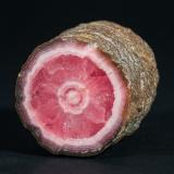 Rhodochrosite<br />Capillitas Mine, Andalgalá Department, Catamarca, Argentina<br />2,5 cm in diameter<br /> (Author: Tobi)