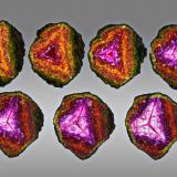 Fluor-liddicoatite<br />Fianarantsoa Province, Madagascar<br />22.5 x 21 cm<br /> (Author: MIM Museum)