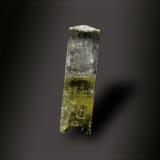 Elbaite<br />Padrón River, Estepona, Comarca Costa del Sol Occidental, Málaga, Andalusia, Spain<br />3 mm x 12 mm x 3 mm<br /> (Author: Firmo Espinar)