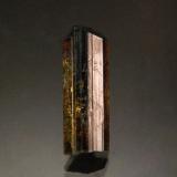 Epidote<br />Belvidere Mountain Quarries, Lowell & Eden, Orleans and Lamoille Counties, Vermont, USA<br />2.4 x 1.0 cm<br /> (Author: Michael Shaw)
