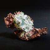 Silver, Copper (variety half-breed)Mina Kearsarge, Kearsarge, Condado Houghton, Michigan, USA40 mm x 34 mm (Author: Don Lum)