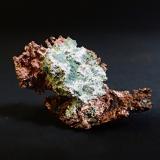 Silver, Copper (variety half-breed)<br />Kearsarge Mine, Kearsarge, Houghton County, Michigan, USA<br />40 mm x 34 mm<br /> (Author: Don Lum)