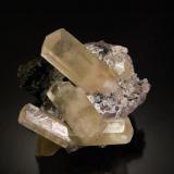 Calcite<br />Sweetwater Mine, Ellington, Viburnum Trend District, Reynolds County, Missouri, USA<br />4.5 x 5.2 x 5.2 cm<br /> (Author: Michael Shaw)