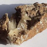 Aragonite<br />Magnesite deposit, Bürglkopf, Hochfilzen, Kitzbühel District, North Tyrol, Tyrol/Tirol, Austria<br />6 x 3 cm<br /> (Author: Volkmar Stingl)