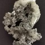 Baryte-Marcasite<br />Bou Nahas Mine, Oumjrane mining area, Alnif Commune, Tinghir Province, Drâa-Tafilalet Region, Morocco<br />5 cm x 9 cm<br /> (Author: Enrique Llorens)