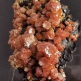 Vanadinite<br />Mibladen (Mibladen mining district), Midelt, Midelt Province, Drâa-Tafilalet Region, Morocco<br />5 cm x 7 cm<br /> (Author: Enrique Llorens)