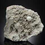 Bavenite<br />Beura Quarries, Beura-Cardezza, Ossola Valley, Verbano-Cusio-Ossola Province, Piedmont (Piemonte), Italy<br />11.5 x 12.5 x 6 cm / main crystal: 1.0 cm<br /> (Author: MIM Museum)