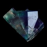 Fluorite
Blue circle quarry
 2cm (Author: parfaitelumiere)