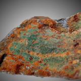 Libethenita<br />Minas de El Gallego, Alía, Comarca Las Villuercas, Cáceres, Extremadura, España<br />38 x 21 x16 mm<br /> (Autor: José Luis Zamora)
