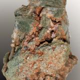 Anfíbol (variedad uralita)<br />Burguillos del Cerro, Comarca Zafra-Río Bodión, Badajoz, Extremadura, España<br />80 x 55 x 40 mm.<br /> (Autor: José Luis Zamora)