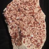 Vanadinite<br />Mibladen (Mibladen mining district), Midelt, Midelt Province, Drâa-Tafilalet Region, Morocco<br />310 mm X 135 mm X 116 mm<br /> (Author: Robert Seitz)