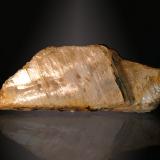 Gypsum<br />Prusia Mine, El Palain mining area, El Llano de Don Antonio, Carboneras, Comarca Levante Almeriense, Almería, Andalusia, Spain<br />82 mm x 37 mm x 12 mm<br /> (Author: Firmo Espinar)