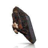 Niobophyllite<br />Mount Malosa, Zomba District, Malawi<br />3 x 3 x 6 cm<br /> (Author: MIM Museum)