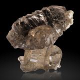 Quartz<br />Val Valley, Tujetsch (Tavetsch), Vorderrhein Valley, Grischun (Grisons; Graubünden), Switzerland<br />10 x 7 x 7 cm / main crystal: 9.2 cm<br /> (Author: MIM Museum)