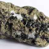 Augite (variety fassaite), Phlogopite<br />Vedretta della Miniera, Val Zebrù, Valfurva, Sondrio, Lombardia, Italia, Italy<br />6,5 x 4 cm<br /> (Author: Volkmar Stingl)