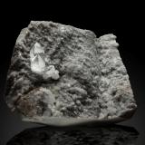 Quartz<br />Val Pulita Quarry, Valpulita, Carrara, Apuan Alps, Massa-Carrara Province, Tuscany, Italy<br />20 x 20 x 20 cm / main crystal: 4.2 cm<br /> (Author: MIM Museum)