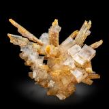 Halite<br />Bleicherode, Nordhausen District, Thuringia/Thüringen, Germany<br />28 x 18 x 25 cm / main crystal: 6.7 cm<br /> (Author: MIM Museum)