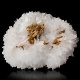 Olshanskyite<br />Shijiangshan mining district, Yinwu, Linxi, Ulanhad League, Inner Mongolia Autonomous Region, China<br />11.5 x 11 x 7 cm / main crystal: 2.2 cm<br /> (Author: MIM Museum)