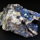 Cerusita [Cerussite], Goethita [Goethite]<br />Corta San Valentín, Sancti Espíritu, Sierra Minera de Cartagena-La Unión, La Unión, Comarca Campo de Cartagena, Región de Murcia (Murcia), España<br />7 x 5 cm.<br /> (Autor: Antonio P. López)