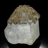Quartz (variety smoky quartz)<br />Smoky Mountain Crystal Mine, Ashland, Schuylkill County, Pennsylvania, USA<br />8.3 x 7.7 cm<br /> (Author: am mizunaka)