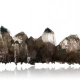 Quartz<br />Aiguille de l'Eboulement, Les Petites Jorasses, Mont Blanc Massif, Chamonix, Haute-Savoie, Auvergne-Rhône-Alpes, France<br />74 x 12 x 23 cm / main crystal: 22.0 cm<br /> (Author: MIM Museum)