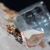 Fluorapatito<br />Minas da Panasqueira, Aldeia de São Francisco de Assis, Covilhã, Castelo Branco, Cova da Beira, Centro, Portugal<br />6 mm<br /> (Autor: José Luis Zamora)