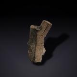 Ferro-hornblende<br />Watchtower del Rayo, Punta del Rayo, Carboneras, Comarca Levante Almeriense, Almería, Andalusia, Spain<br />10 mm x 21 mm x 6 mm<br /> (Author: Firmo Espinar)