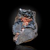 Rhodochrosite and Goethite<br />Ljubija ore field, Ljubija, Prijedor, Republika Srpska, Bosnia-Herzegovina<br />80 x 58 x 53 mm<br /> (Author: SunYi)