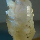 Calcita<br />Mina La Cuerre, zona minera de La Florida, Rionansa-Herrerías, Comarca Saja-Nansa, Cantabria, España<br />4,5 x 3 cm.<br /> (Autor: Felipe Abolafia)