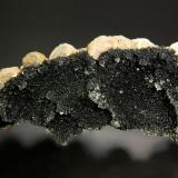 Siderite and Clinochlore<br />Minas da Panasqueira, Aldeia de São Francisco de Assis, Covilhã, Castelo Branco, Cova da Beira, Centro, Portugal<br />12.3 x 5.1 x 3.1 cm<br /> (Author: Michael Shaw)