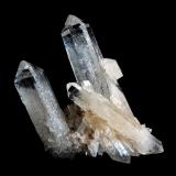 Quartz<br />Santander Department, Colombia<br />Specimen size and also largest crystal size 13 cm<br /> (Author: Tobi)