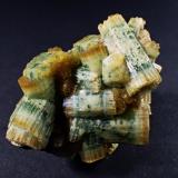 Beryl (variety aquamarine, variety heliodor), Feldspar, Schorl<br />Erongo Mountain, Usakos, Erongo Region, Namibia<br />52 mm x 47 mm x 30 mm<br /> (Author: Don Lum)