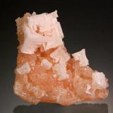 Halite on Trona<br />Owens Lake, Olancha, Owens Valley, Inyo County, California, USA<br />7.2 x 6.6 x 2.9 cm<br /> (Author: Michael Shaw)