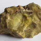 Chloropal, Nontronite<br />Meenser Steinberg Quarry, Hoher Hagen Mountain, Dransfeld, Göttingen, Lower Saxony/Niedersachsen, Germany<br />4,5 x 3 cm<br /> (Author: Volkmar Stingl)