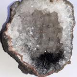 Quartz, Goethite<br />Asni, Al Haouz Province, Marrakech-Safi Region, Morocco<br />6,5 x 6 cm<br /> (Author: Volkmar Stingl)