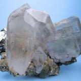Stannite, arsenopyrite, quartz, fluorite, mica
Yaogangxian Mine, Yizhang Co., Chenzhou Prefecture, Hunan Province, China
89 mm x 60 mm x 50 mm (Author: Carles Millan)