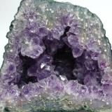 Amethyst with cristobalite - Brazil.JPG (Author: John S. White)